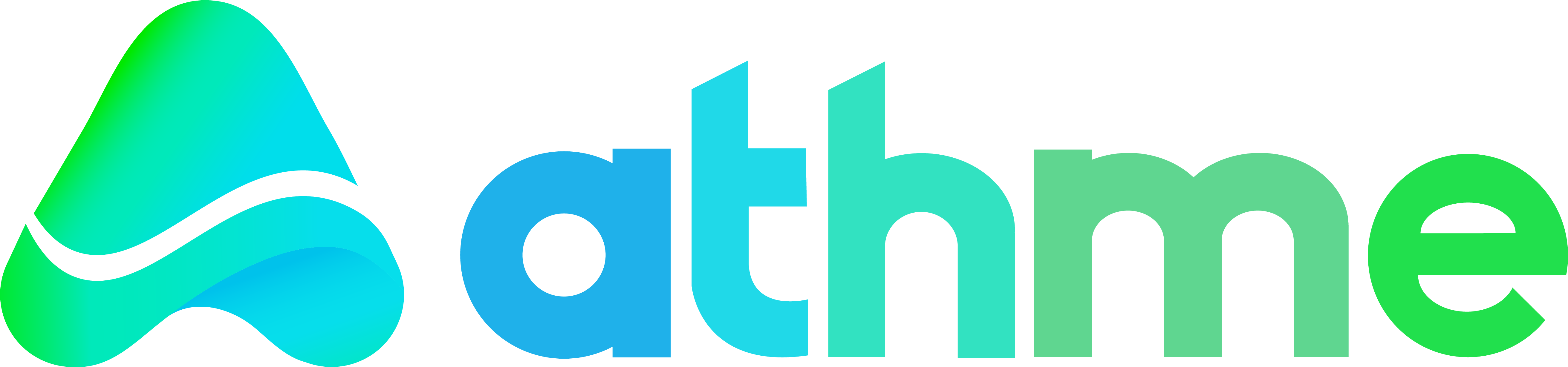 athme Brand Identity Logo Text